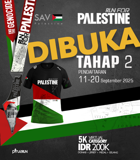 Virtual Run For Palestina 5K